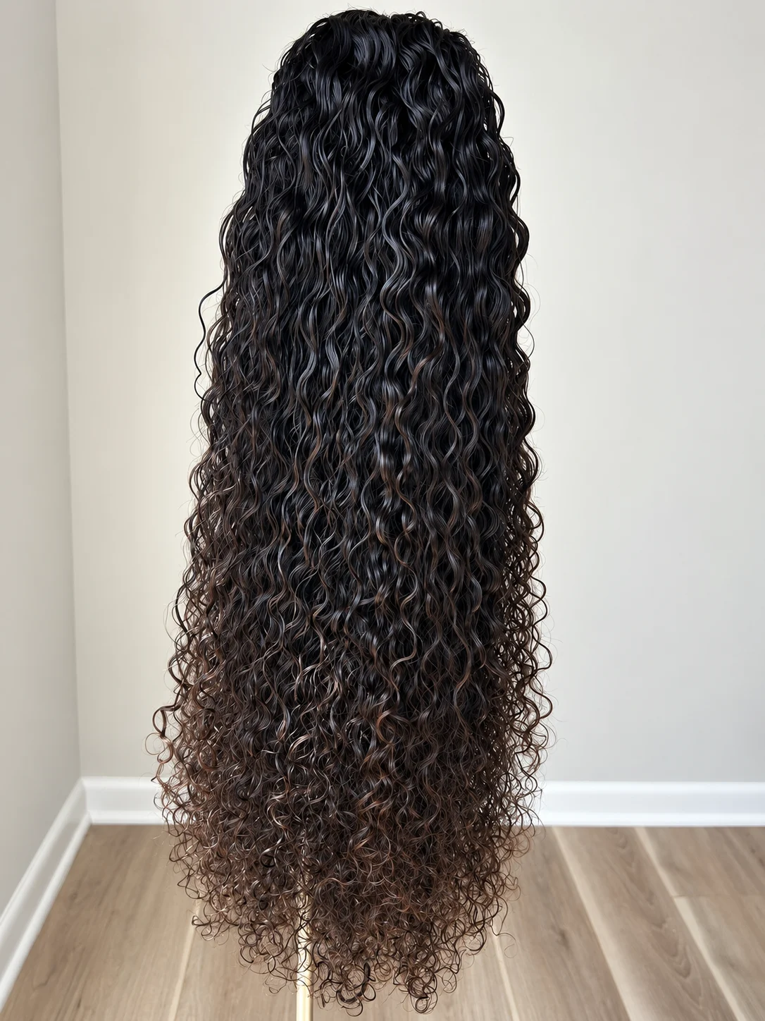 3 in 1 Waterwave Half Wig